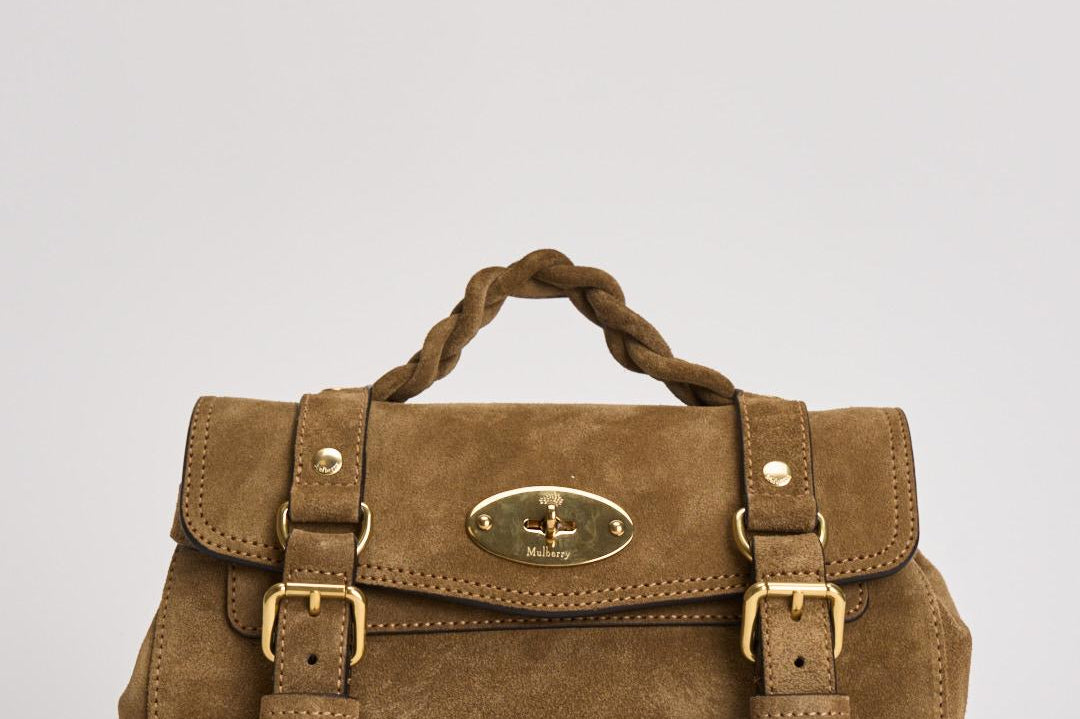 Borsa donna mini Alexa cammello RL8924 P705 MULBERRY 