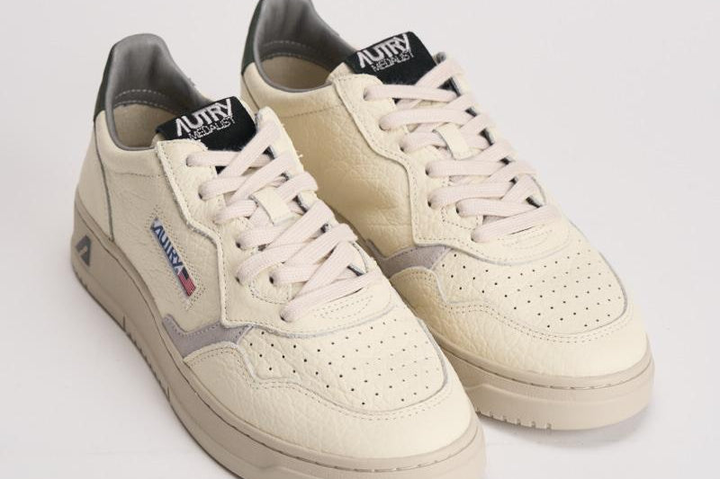 Sneakers uomo Medalist low verde AULM NE05 AUTRY 