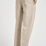 Pantalone uomo con pinces beige MANHA 300512523 BRIGLIA 