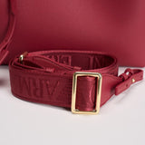 Borsa a mano donna in pelle rossa EW000361 AF12036M5068 EMPORIO ARMANI 