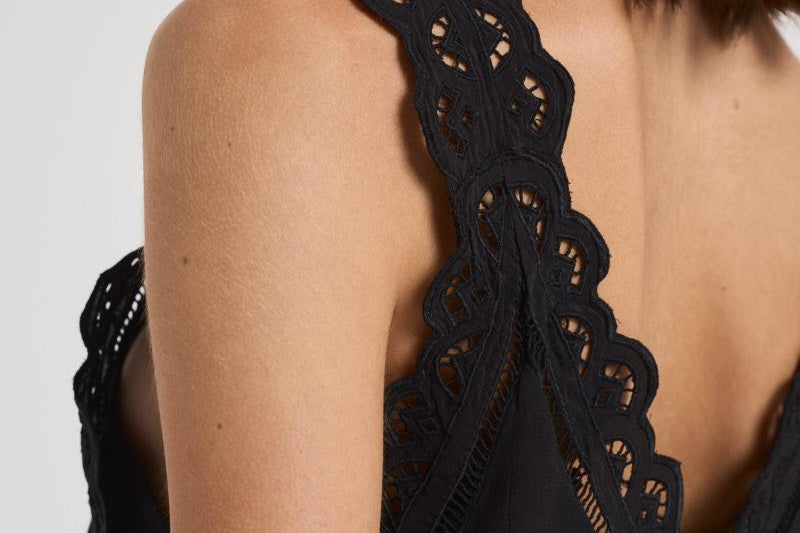 Top donna Fradela nero HT0663FA C3J11I01BK ISABEL MARANT 
