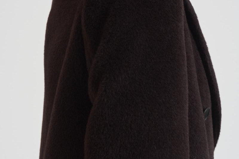 Cappotto donna doppiopetto marrone scuro JOLECC E30004MORO TAGLIATORE 