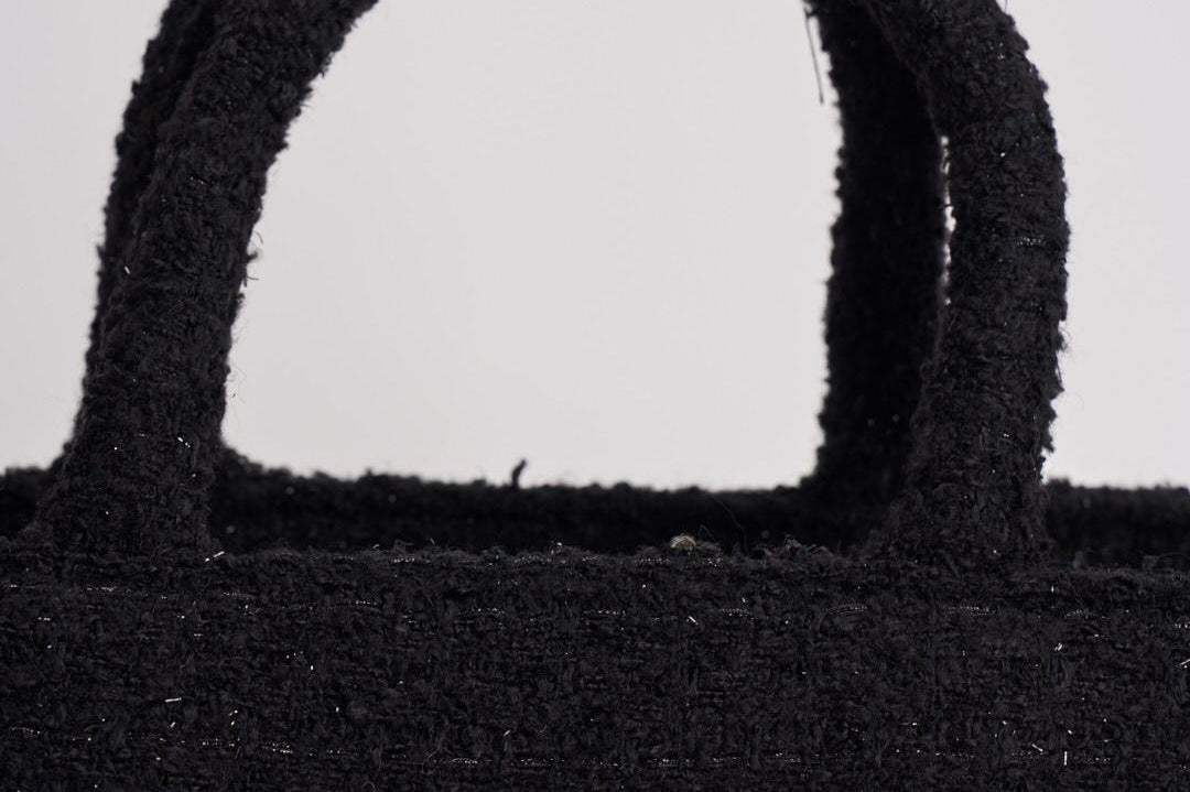 Borsa donna Colette Tweed nera COLETTETWD 00 MC2 SAINT BARTH 