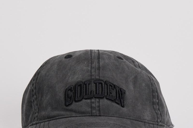 Cappellino uomo baseball denim grigio GUP01038 P00197860318 GOLDEN GOOSE 