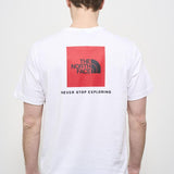 T-shirt uomo girocollo bianca NF0A87NP FN41 THE NORTH FACE 