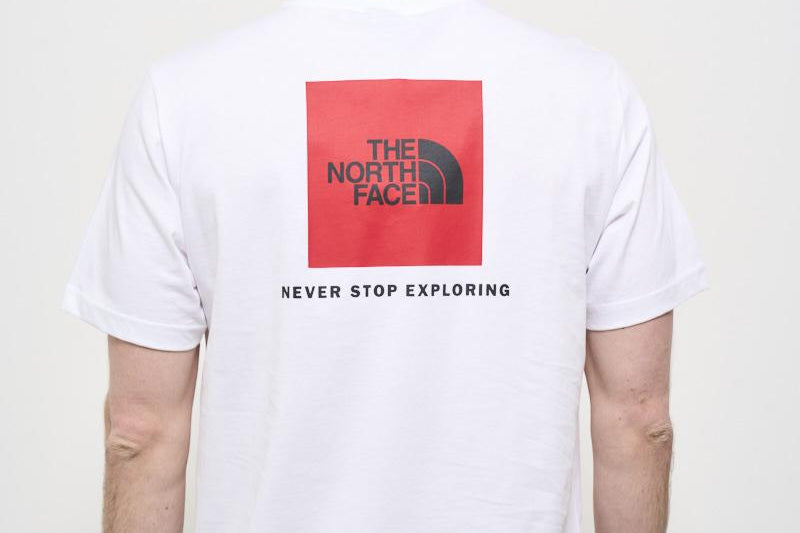 T-shirt uomo girocollo bianca NF0A87NP FN41 THE NORTH FACE 
