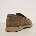 Mocassini uomo in suede marrone 3442 VISONECACAO DOUCAL'S 
