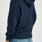 Felpa uomo con cappuccio blu HOPM 002B AUTRY 