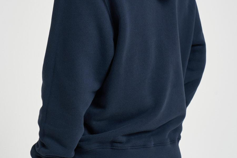 Felpa uomo con cappuccio blu HOPM 002B AUTRY 
