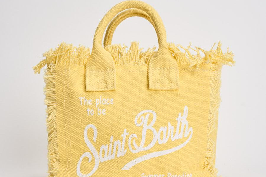 Borsa donna Vanity gialla VANITYMINI 00766L MC2 SAINT BARTH 