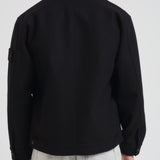 Giacca uomo in stile camicia nera 1200027 S0F18V0029 STONE ISLAND 