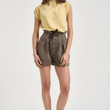 T-shirt donna Zelna giallo pastello TS0157FA D1N05E10BR MARANT ETOILE 