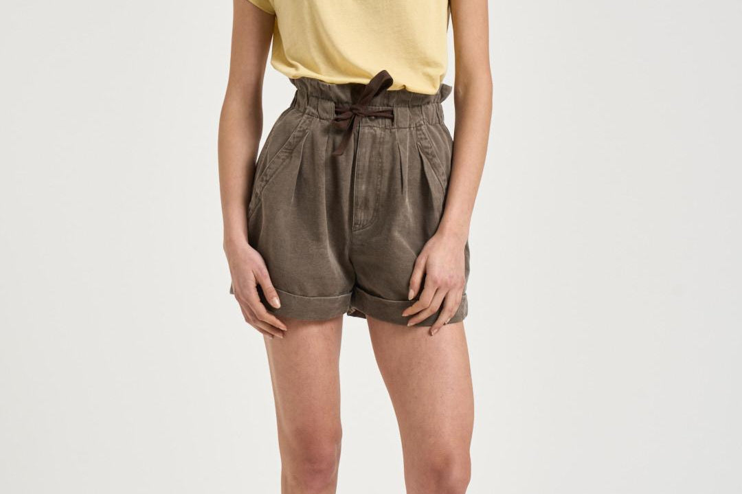 T-shirt donna Zelna giallo pastello TS0157FA D1N05E10BR MARANT ETOILE 