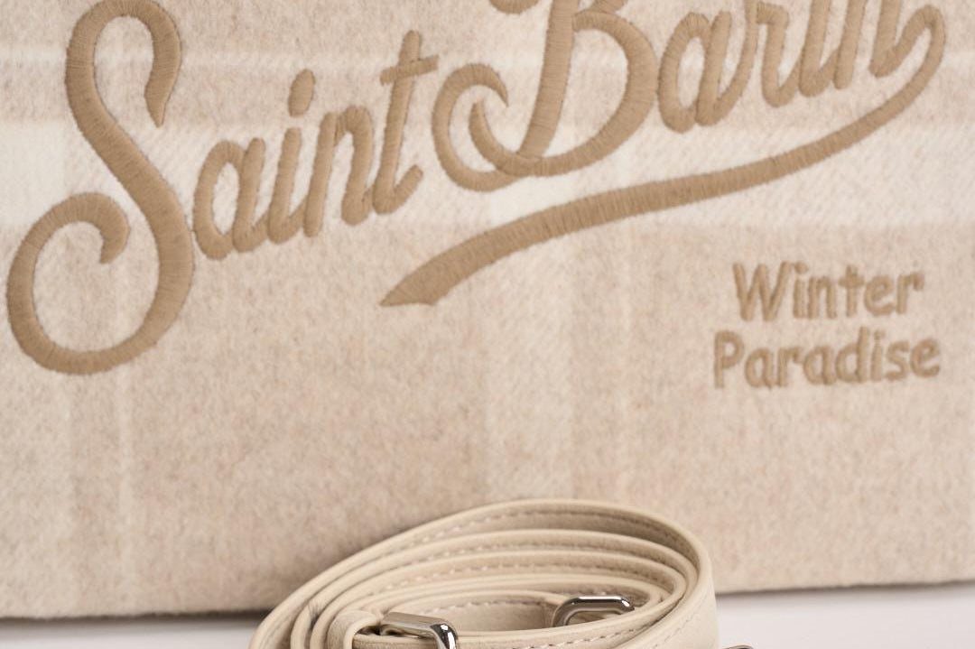 Borsa donna Colette Felt beige COLETTEFELT CK1110 MC2 SAINT BARTH 