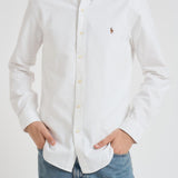 Camicia uomo Oxford bianca 710549084 006 RALPH LAUREN 