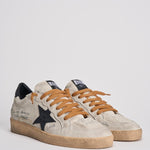 Sneakers ballstar uomo in suede GMF00117 F00757860336 GOLDEN GOOSE 