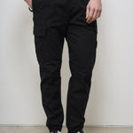 Pantalone uomo nero cargo 3100313 SS0010V0029 STONE ISLAND 