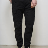 Pantalone uomo nero cargo 3100313 SS0010V0029 STONE ISLAND 
