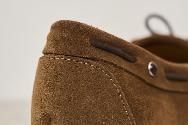 Mocassino donna in suede marrone D070277 MARRONE P.a.r.o.s.h. 