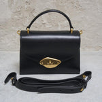 Borsa donna nera Lana piccola HH9268 615A100 MULBERRY 