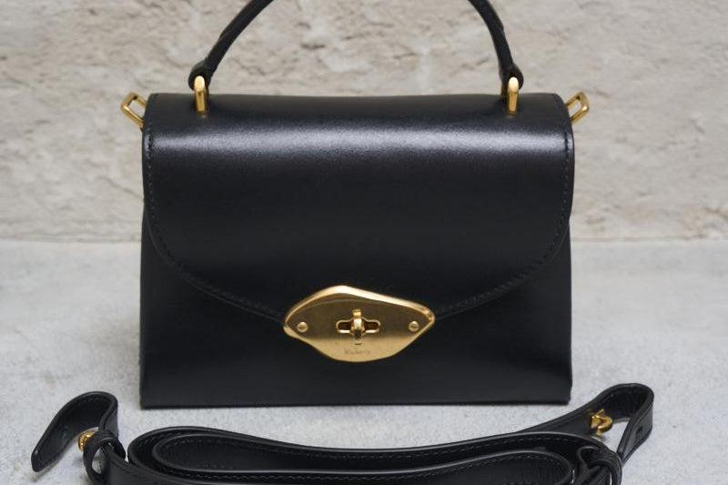 Borsa donna nera Lana piccola HH9268 615A100 MULBERRY 