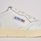 Sneakers uomo Medalist Low bianca e grigia AULM LL11 AUTRY 
