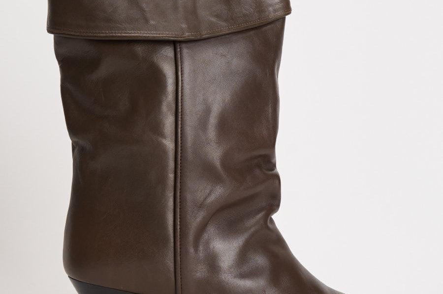 Stivali donna in pelle testa di moro BO0188FA C1A19S50DZ ISABEL MARANT 