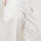 Jeans donna Kim in denim bianco GWP00844 P00098010190 GOLDEN GOOSE 