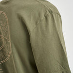 T-shirt uomo con stampa verde 2100001 S0285V005G STONE ISLAND 