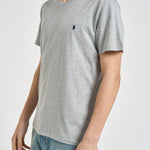 T-shirt uomo girocollo grigio chiaro 714844756 008 RALPH LAUREN 