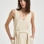 Abito donna midi panna D726155 RAISA26003 P.a.r.o.s.h. 