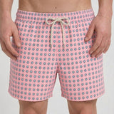 Costume uomo stampa geometrica rosa NATURET 21 MC2 SAINT BARTH 