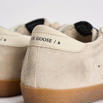 Sneakers donna Super-Star in suede panna GWF00101 F00720215751 GOLDEN GOOSE 