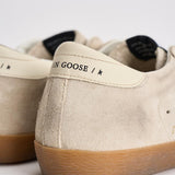 Sneakers donna Super-Star in suede panna GWF00101 F00720215751 GOLDEN GOOSE 