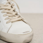 Sneakers uomo Super-Star bianco GMF00102 F00689911726 GOLDEN GOOSE 