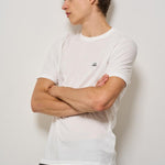T-shirt uomo girocollo bianca TS031A 103 CP COMPANY 