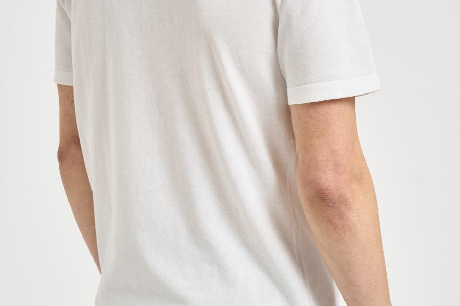 T-shirt uomo girocollo bianca 302821 01 KANGRA 