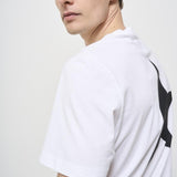 T-shirt uomo girocollo bianca GMP01220 P00087910283 GOLDEN GOOSE 