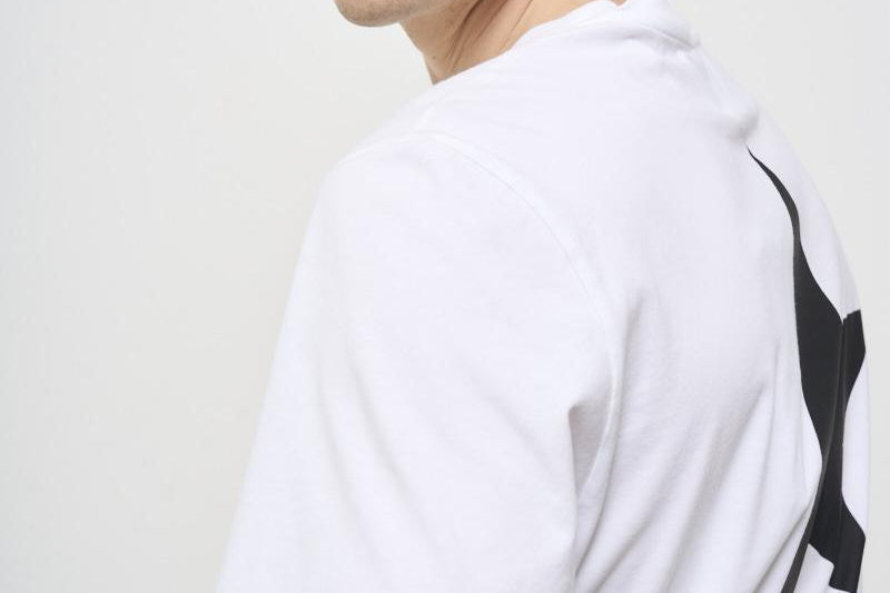 T-shirt uomo girocollo bianca GMP01220 P00087910283 GOLDEN GOOSE 