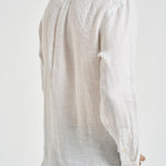 Camicia uomo in lino bianca 710968915 505 RALPH LAUREN 