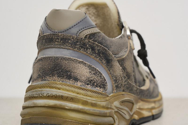 Sneakers uomo Running Dad verdi GMF00199 F00664982841 GOLDEN GOOSE 