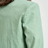 Giacca donna monopetto verde menta 106597 A34I FREDAT80 PINKO 