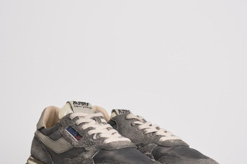 Sneakers uomo Reelwind low in suede grigio WVLM TN03 AUTRY 
