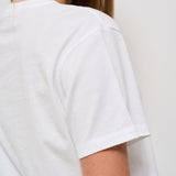 T-shirt donna girocollo bianca EMILIE 06663H MC2 SAINT BARTH 