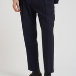 Abito uomo doppiopetto blu notte BOLGHERIPO 40011211 BRIGLIA 