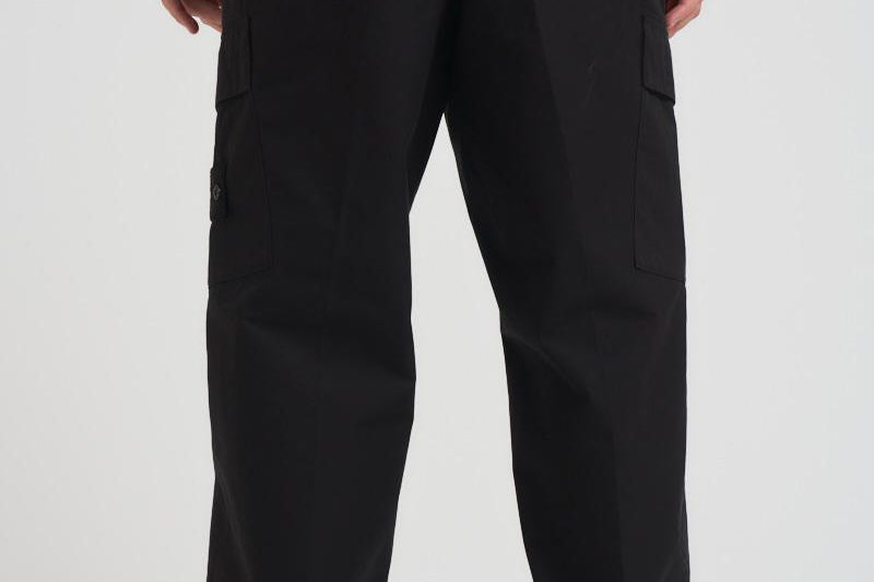 Pantalone uomo cargo nero 3100019 S00F1V0029 STONE ISLAND 
