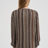 Camicia a righe con lamé J00 BK01C3SM9T5 MISSONI 