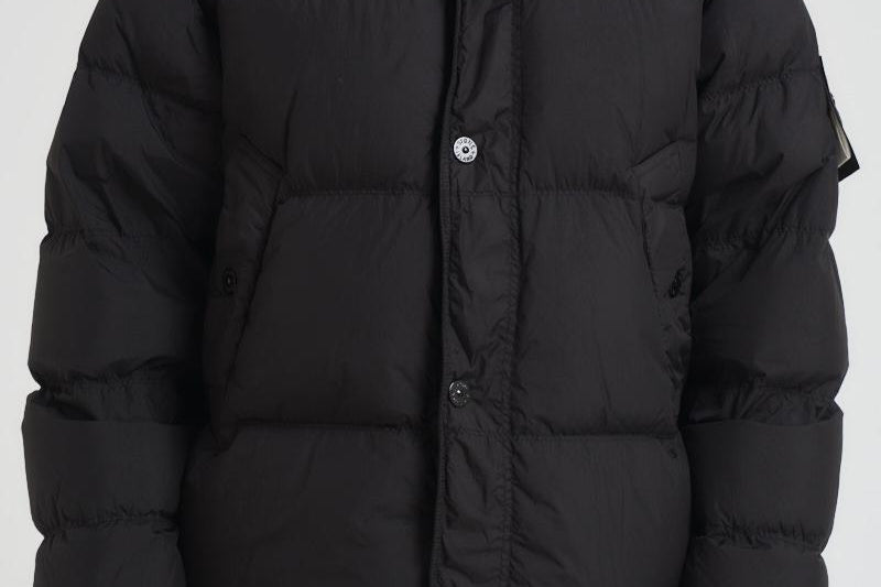 Piumino uomo nero 4100010 S0A23V0029 STONE ISLAND 