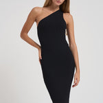 Abito midi monospalla donna KELLIE BLACK IRO 