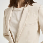 Blazer donna monopetto avorio VE0645FA D1F02I23EC ISABEL MARANT 